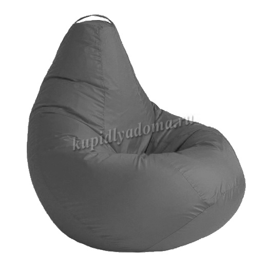 Кресло-мешок Груша XL (Серая) купить в Биробиджане по низкой цене винтернет магазине мебели