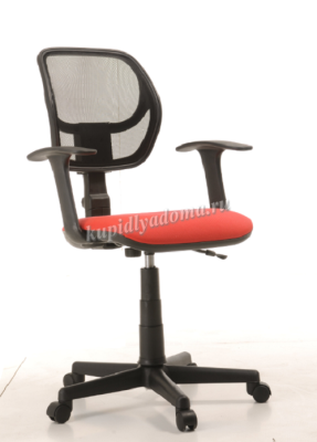 Кресло Степ (Красный/Черный)