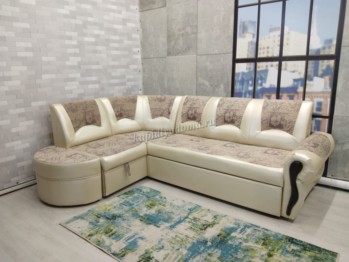 Угловой диван-кровать Премьер (1 кат.) купить в Биробиджане по низкой цене в интернет магазине мебели