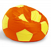Кресло-мешок Мяч XXL (Оранжевый/Желтый)