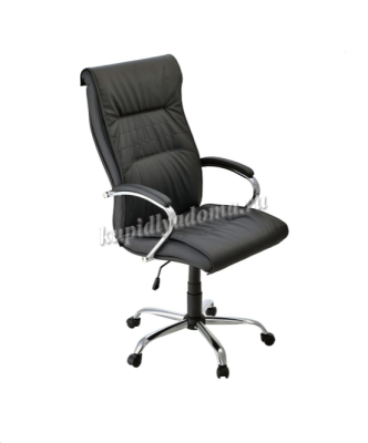 Кресло Бона ECO-16 (Хром/Черный)