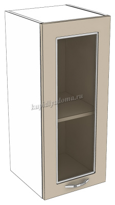 Шкаф навесной Сакура Н300Ст (Бордо)